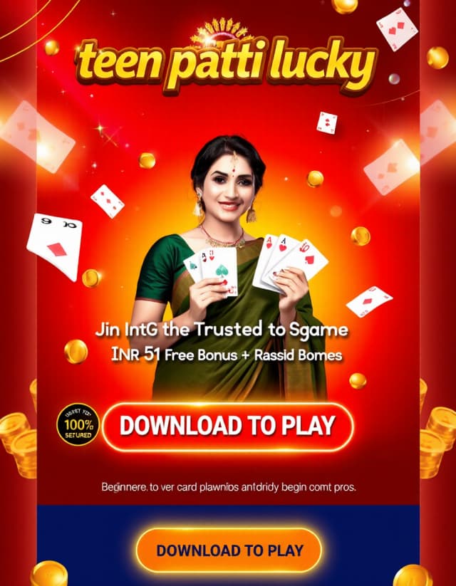 Teen Patti Lucky Banner